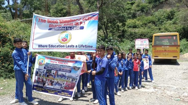 Solan : The Good Shepherd School Dharja Solan CBSE Exam Result 100%
