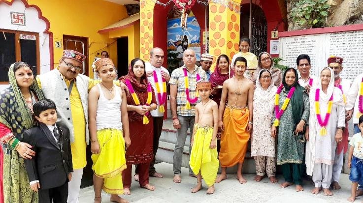 Kunihar: Upnayan rites organized in Shiv Tandav cave Kunihar