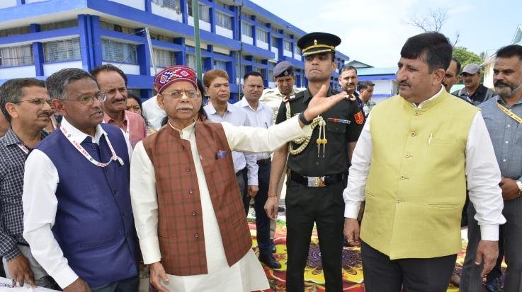 Palampur: The Governor visited the veterinary campus of Agricultural University