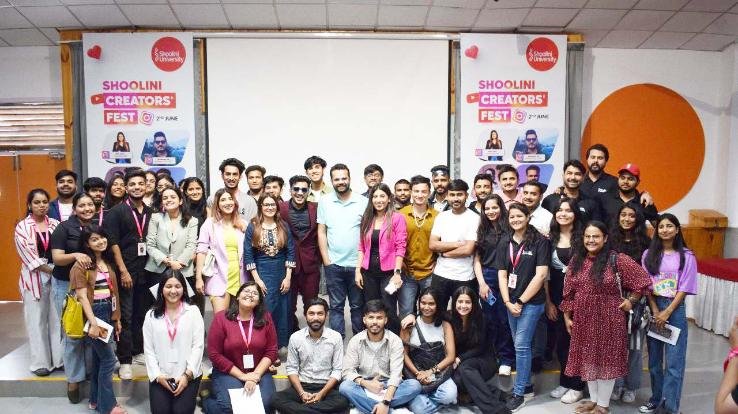 Solan: Creators Fest organized at Shoolini University