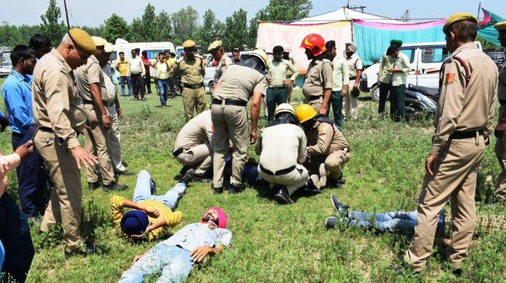 Solan: Mega mock drill organized to prevent natural disaster like flood