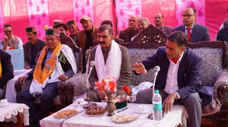 Shimla: Chief Minister announced to start bus service from Chitkul to Mandi.