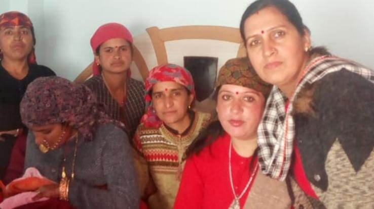 ग्राम पंचायत भण्डारनु में बेटी के जन्म पर मनाया गया उत्सव
