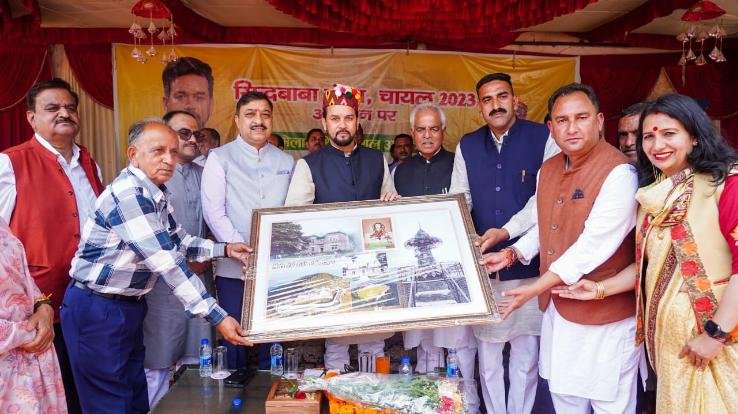 Solan: Siddha Baba is a unique example of cooperation and social harmony: Anurag 222