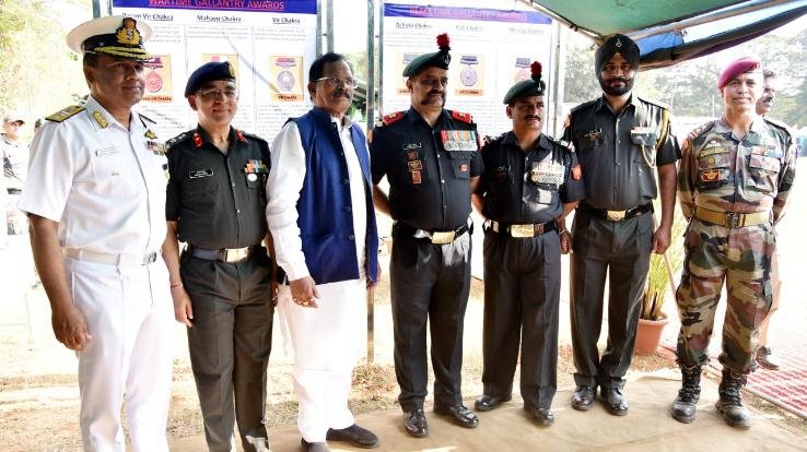 गोवा में सूबेदार मेजर रमेश कुमार को किया गया समान्नित