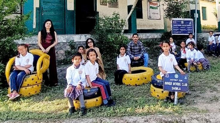 Kunihar: Eco park was constructed by waste management in Shalah school 111