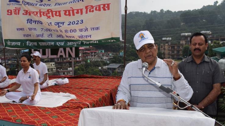  Yoga and health complement each other - Dr. Shandil