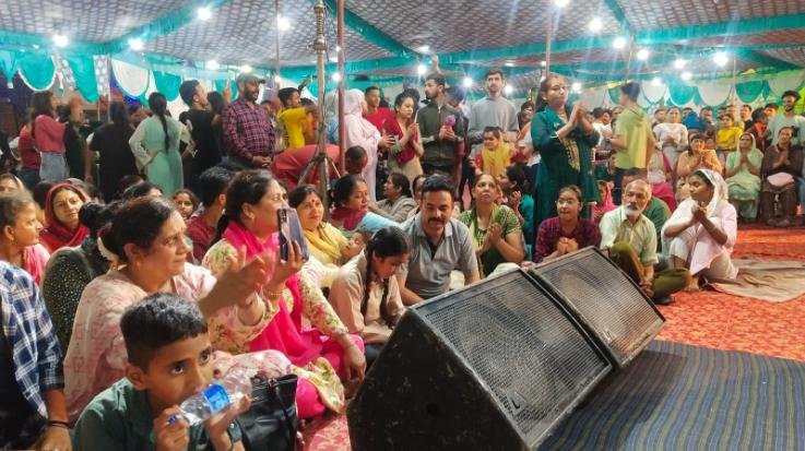 मां शुलिनी देवी सेवा मंडल सोलन द्वारा जागरण आयोजित 