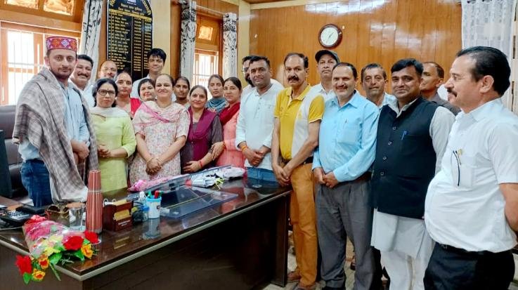  कुनिहार : कुलवंत सिंह पोटन ने संभाला खण्ड विकास अधिकारी कुनिहार का पदभार