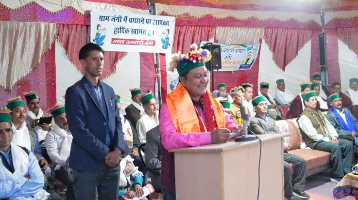 Kinnaur: Long standing water problem of Jangi will be solved: Negi