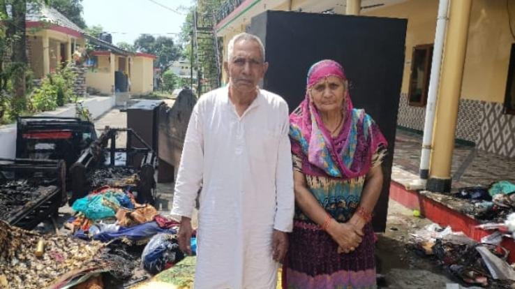  Dehra: The family facing disaster in Lower Kariyada did not get compensation even after two and a half months