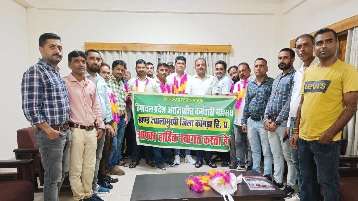 Jwalamukhi: Gurcharan Bhatia became the head of non-gazetted employees federation Jwalamukhi