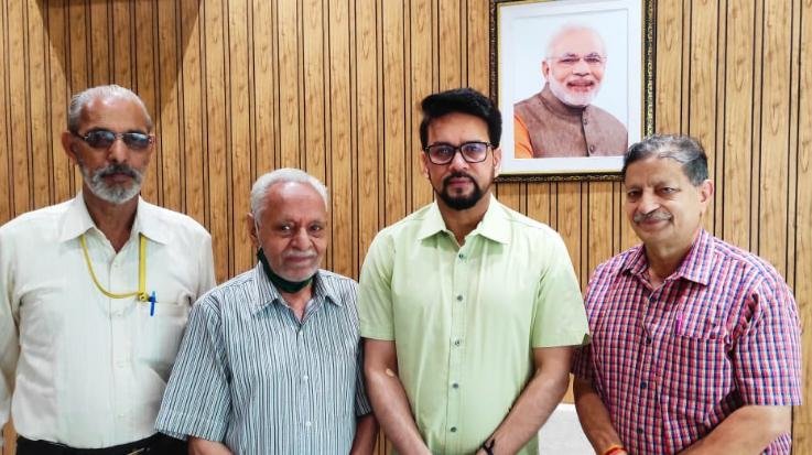 Kunihar: Raised demand from Union Minister Anurag to reward the coach and captain of the basketball team