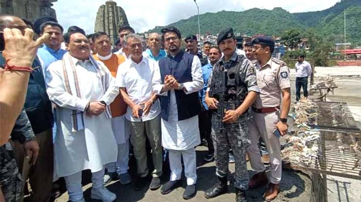 Mandi: Will give all possible help to Himachal in times of crisis: Nadda