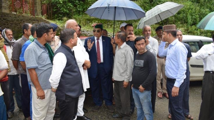 Dr. Shandil gave instructions to repair the basic infrastructure soon