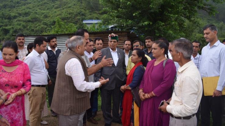 Loss of about 190 crores so far due to heavy rains in Solan: Dr. Shandil