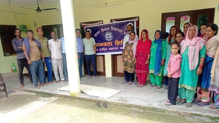 Kunihar: Animal Husbandry Department made cattle rearers of Kathar and Bari aware