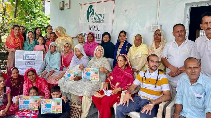 Jwalamukhi Hans Foundation organizes free medical camp in Gharna