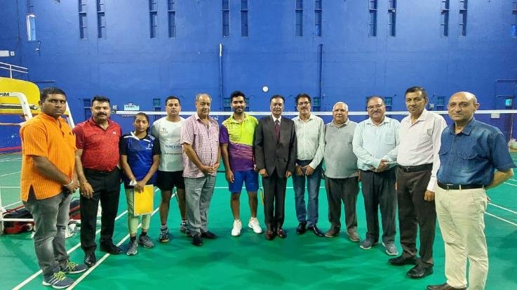 Dharamshala: GM. Pathania inaugurated the badminton competition