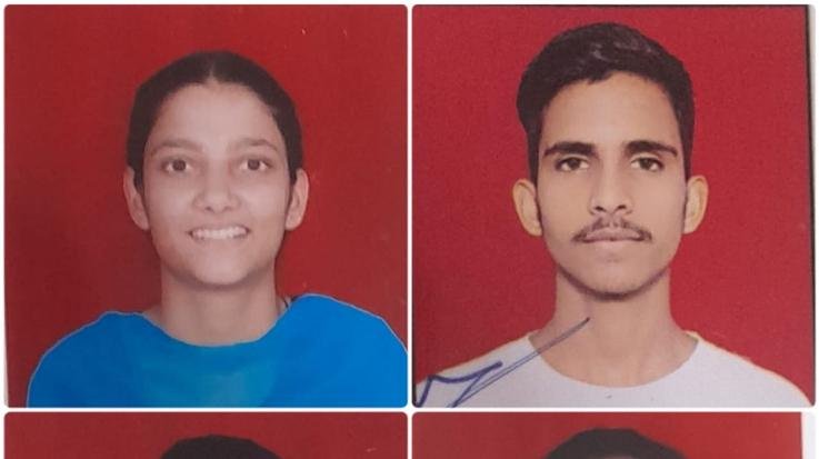 Jaisinghpur: Mehak first, Rohit and Kajal second, Khushi third in BA final