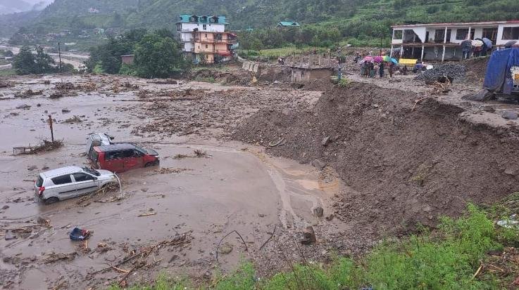 Rohru wreaked havoc again, Laila Khad washed away dhaba, grandparents and grandson missing