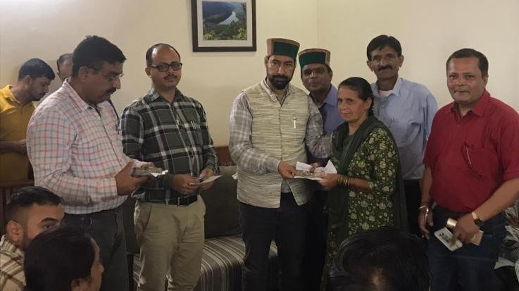Kasauli: The state government is standing with the public in this time of disaster: Vinod Sultanpuri
