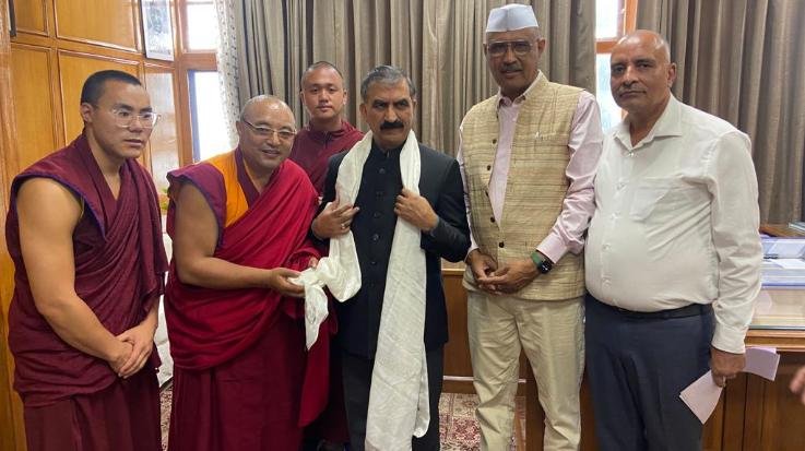 The delegation of Lahaul-Spiti thanked the Chief Minister for providing 6 crores to the district