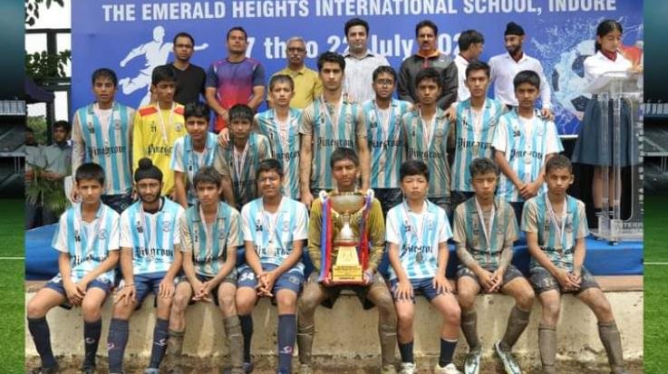Solan: Pinegrove School team was the runner-up of IPSC Under-17 Soccer Tournament 123