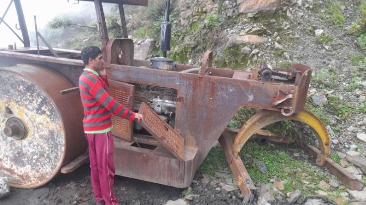 Sangrah: 2 thieves of Shimla arrested for stealing road roller tire from Sirmaur