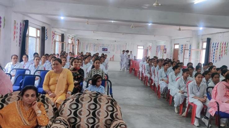  Dharamsala: World Hepatitis Day celebrated at Satyam College of Nursing