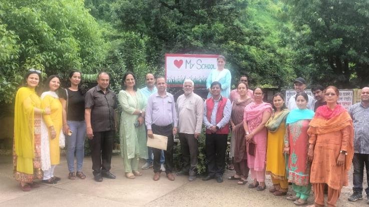Solan: Swachh Bharat Mission team examines development work in Nauni