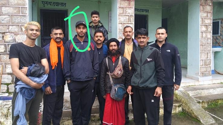 Nohradhar: Police rescued missing youth in Churdhar forest in 24 hours