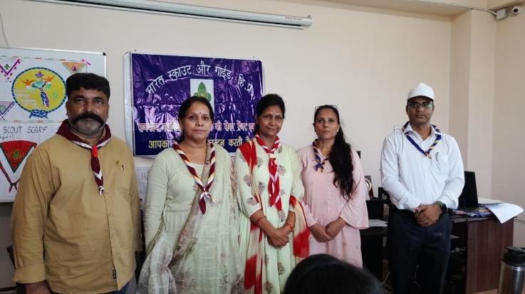 World Scouts Scarf Day celebrated at Dhaliara College