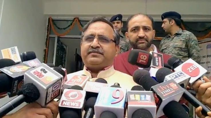 BJP Legislature Party headed by Leader of Opposition Jairam will hand over one month's salary check to Chief Minister: Randhir