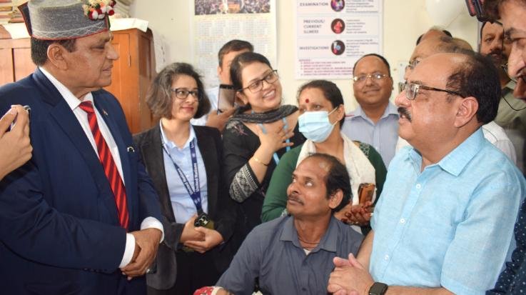 Solan: Dr. Shandil launched the intensive mission Indradhanush-5 111