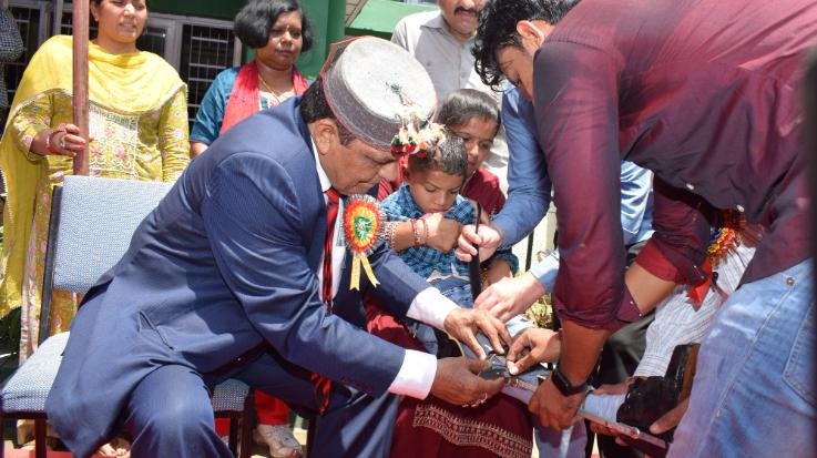 The state government is determined for their upliftment by becoming the support of the destitute: Dr. Shandil
