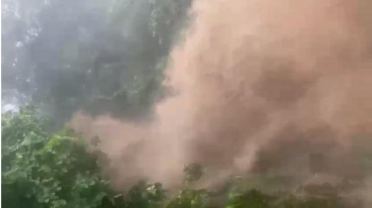 Big news: Cloud burst in Paonta Sahib's Sirmauri Tal caused massive devastation