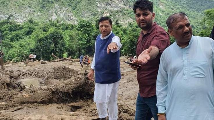 Dr. Bindal said in Sirmauri Tal - the scene of devastation is such that it cannot be seen