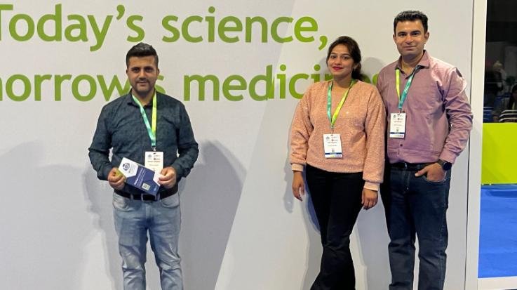 Solan: Faculty member of Shoolini University demonstrated his research work in WCP conference 111