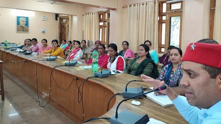 CITU organized a training camp in Nahan to build a strong organization against anti-labour policies