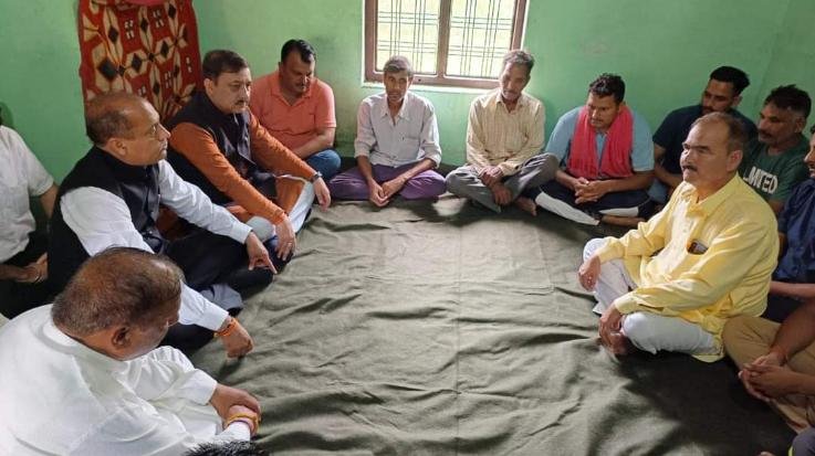 Jairam reached Sirmauri Tal, expressed condolences to the relatives of the deceased