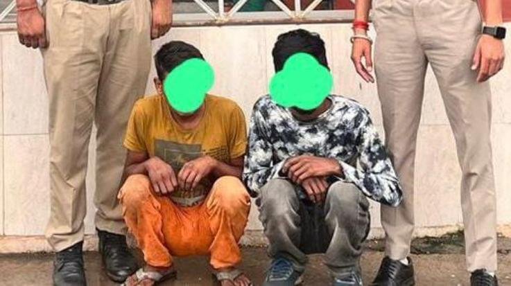 Dharampur police arrested thieves who stole taps from hotel