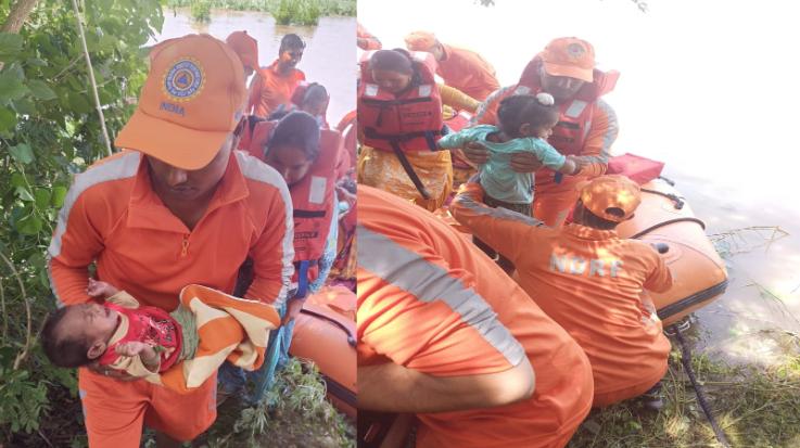 6 teams of NDRF engaged in relief and rescue work across the state 123