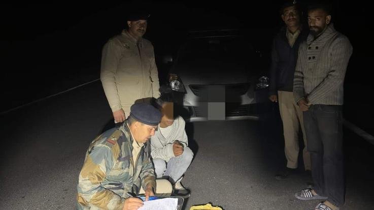  Keylong: Police arrested Nepali with 270 grams of charas