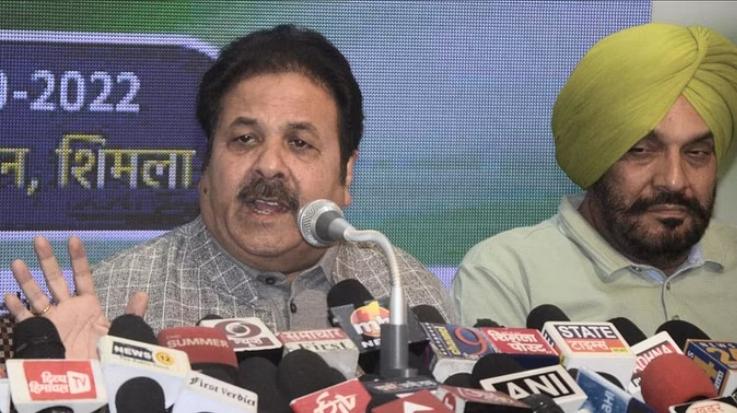  Rajeev Shukla said – Center should declare national disaster in Himachal