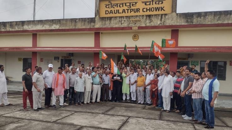 Gagret: Janshatabdi will reach Daulatpur with the efforts of Anurag Thakur: Rajesh Thakur