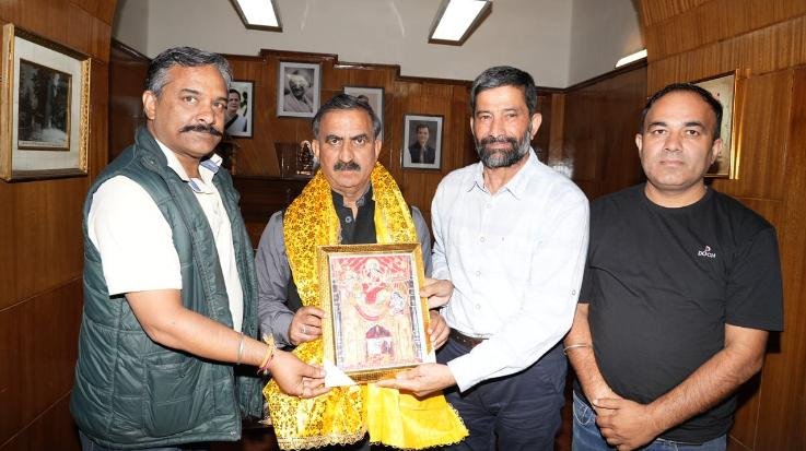 Dehra: Director Pushpinder Thakur met the Chief Minister, expressed gratitude for the appointment