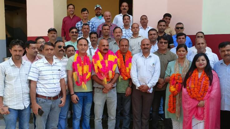 Chamba: Hariprasad was elected as the President of Teachers Union District Chamba