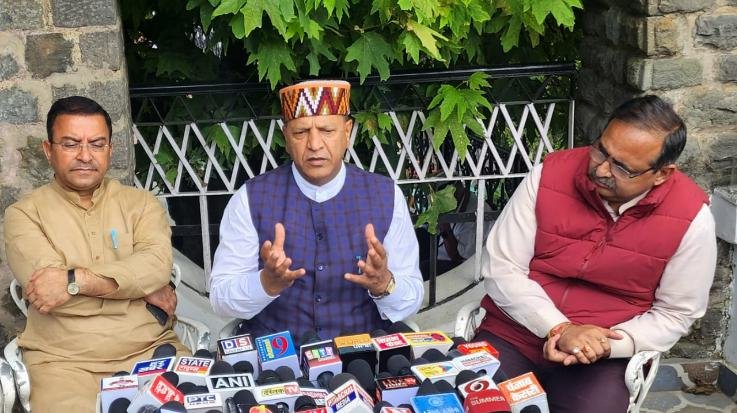 Shimla: PM Modi's birthday will be celebrated as Seva Pakhwada: Bindal