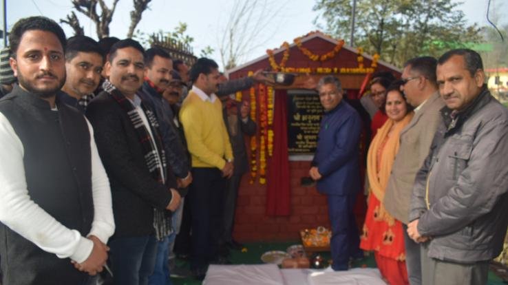 विधायक सुभाष ठाकुर ने कुनाला से कोलहवीं सड़क का किया भूमि पूजन